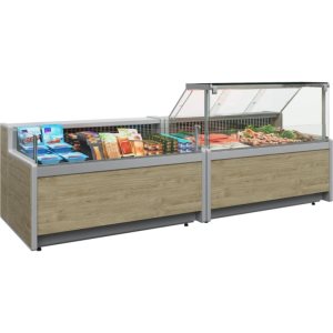 Витрина холодильная Carboma GC111 VV 0,94-1 (1010 Мариель) (динамика, без боковин) - Изображение 2