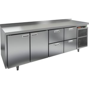 Стол холодильный среднетемпературный HiCold GN 1122/TN замок (6)