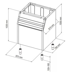Бункер для льда Brema Bin 200 (для VM 500-900) - Изображение 5
