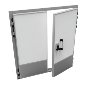 Дверь холодильная распашная двустворчатая НТ-РДД-2000*2800/120 - Изображение 4