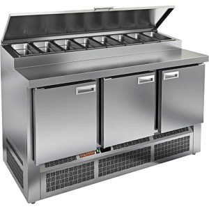 Стол холодильный для пиццы HiCold PZE1-111GN (1/3) З