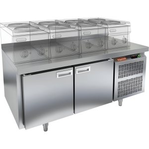 Стол охлаждаемый HiCold SN 11/TN LT SH под тепловое оборудование