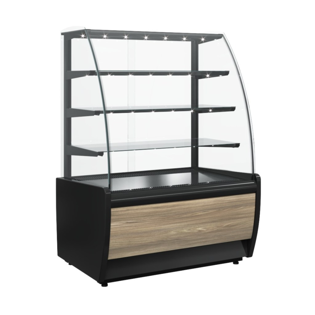 Витрина кондитерская Carboma K70 VH 1,3-1 Light Chocolate Паттерн (0110 Мариэль) для шоколада