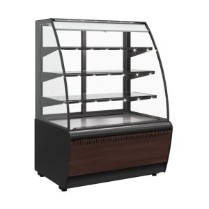 Витрина кондитерская Carboma K70 VV 1,3-1 Standard Паттерн (0105 Венге)