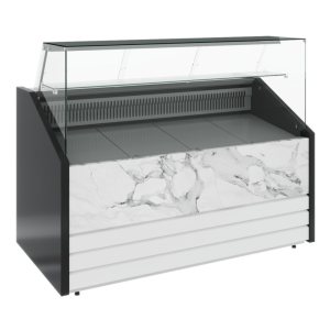 Витрина холодильная Carboma GC75 SM 1,2-1 фронт нестандартный цвет - Изображение 3