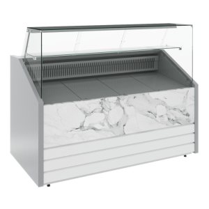 Витрина холодильная Carboma GC75 VM 1,5-1 фронт нестандартный цвет (динамика) - Изображение 5