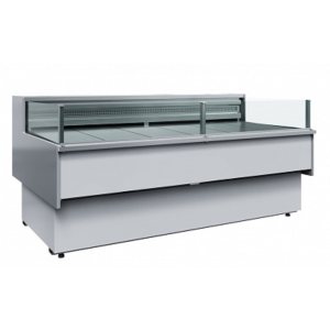 Витрина холодильная Carboma GC110 VM 2,0-2 (ВХСо-2,0 Carboma CG 110 (динамика)) (сталь)