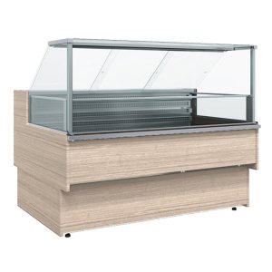 Витрина холодильная Carboma GC110 SV 2,0-1 (ВХСр-2,0 Carboma GC 110) (1006 дуб)