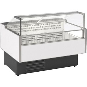 Витрина морозильная CRYSPI Gamma Quadro М 1500 LED (без агрегата, без боковин)